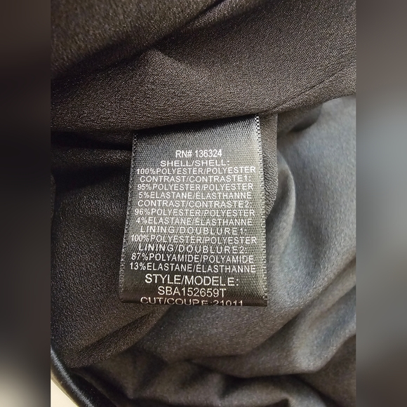 Neimen Marcus Halston Heritage Strapless Mini Cocktail Dress Chain Piping Size 6 - Picture 7 of 9